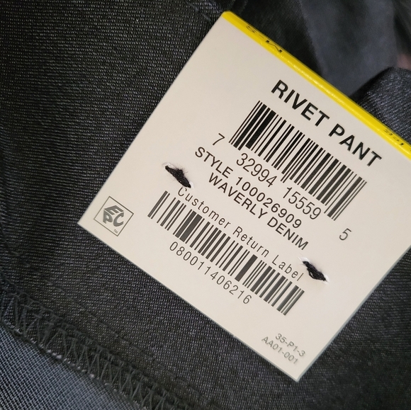 💕JM Collection Slim Leg Rivet Dress Pant Size MShort - Picture 5 of 6